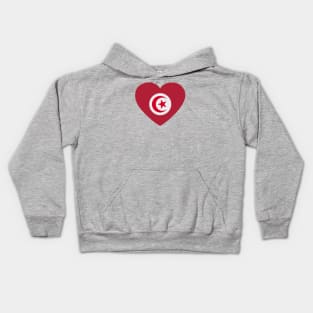 I Love Turkey // Heart-Shaped Turkish Flag Kids Hoodie